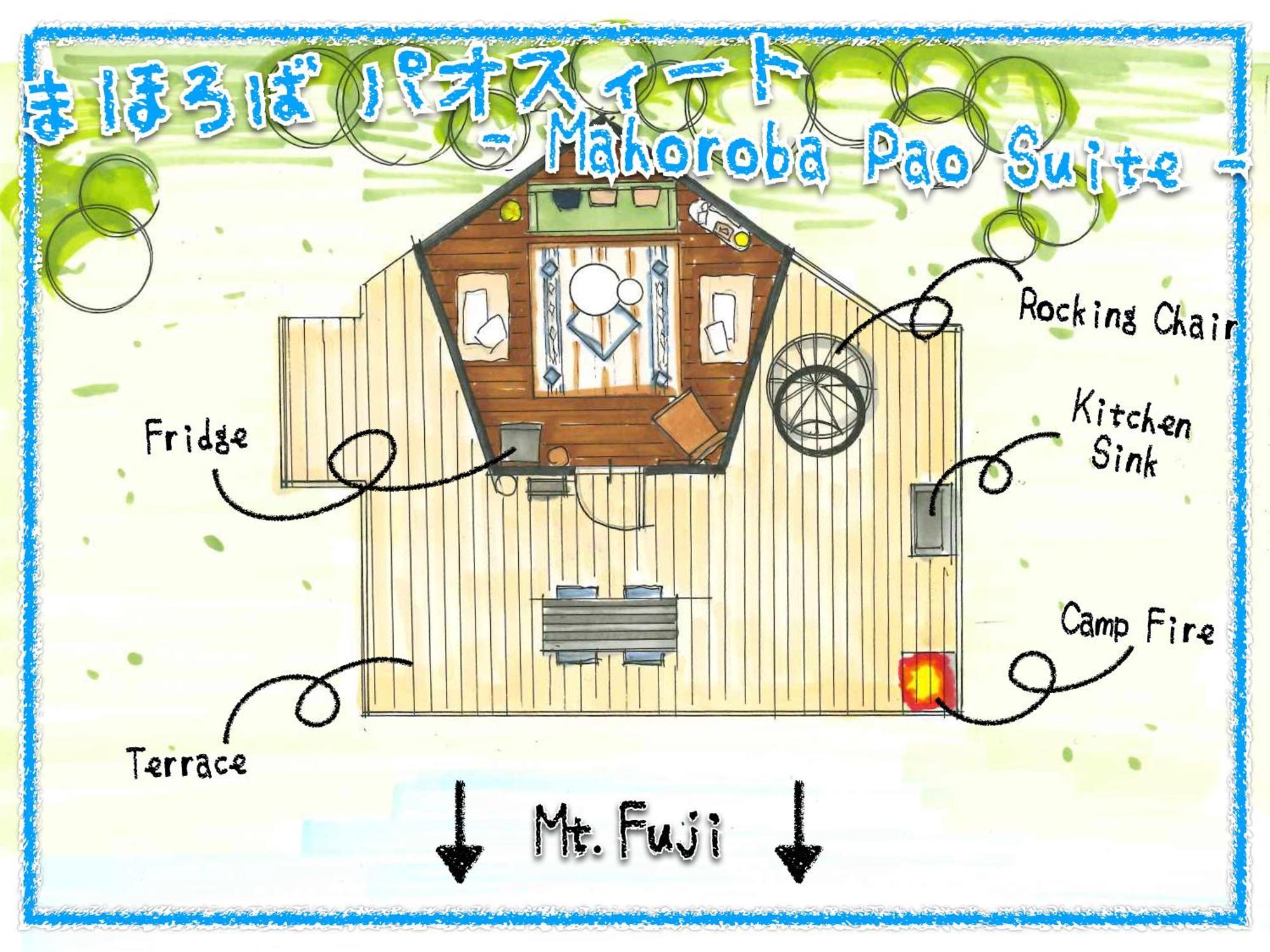 Hotel Retreat Camp Mahoroba Fujikawaguchiko Exterior foto